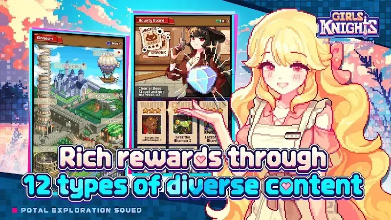 Girls Knights screenshot 6