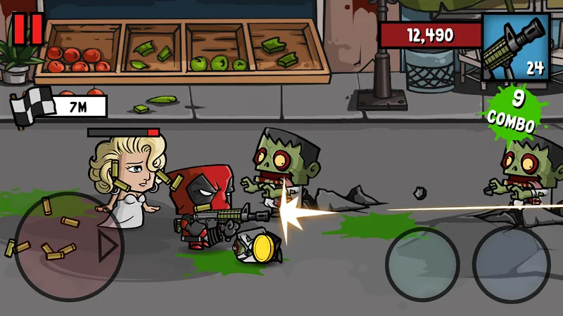 Zombie Age 3 - Tangkapan Layar 2: Saksikan konfrontasi zombie epik