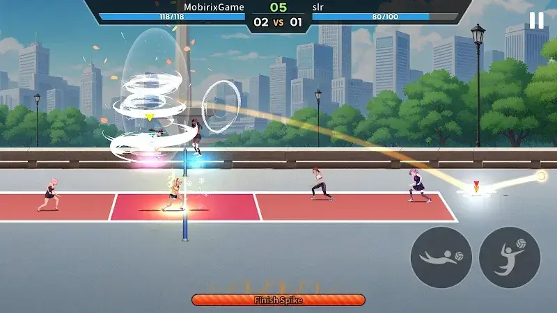 Volleyball King captura de pantalla 2