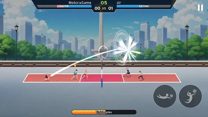Volleyball King captura de pantalla 1