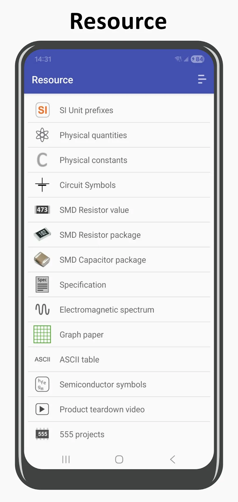 Electronics Toolbox Screenshot 3
