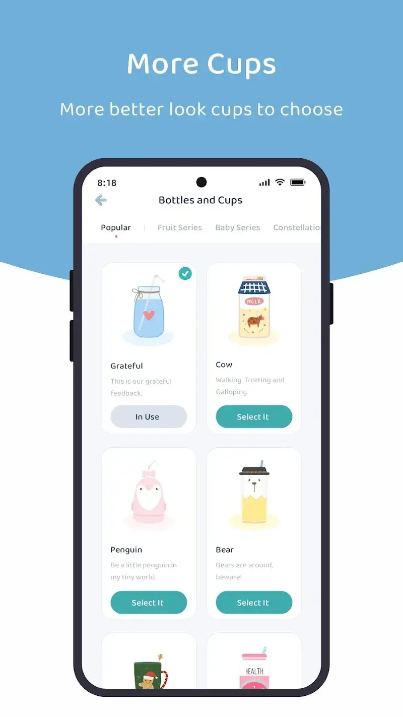 Lemonlet Water Tracker tangkapan layar 3