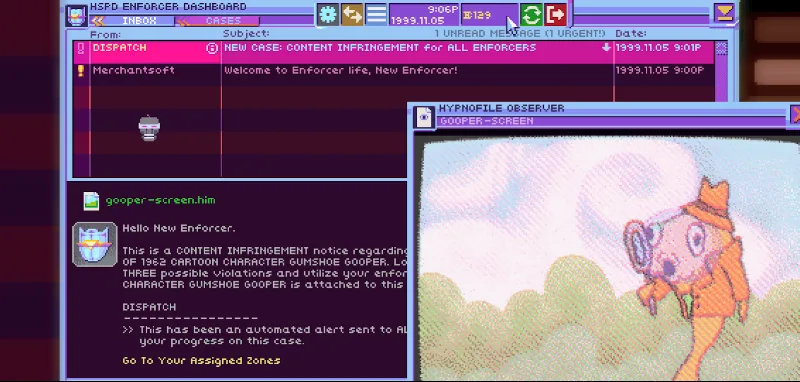 Hypnospace Outlaw captura 6