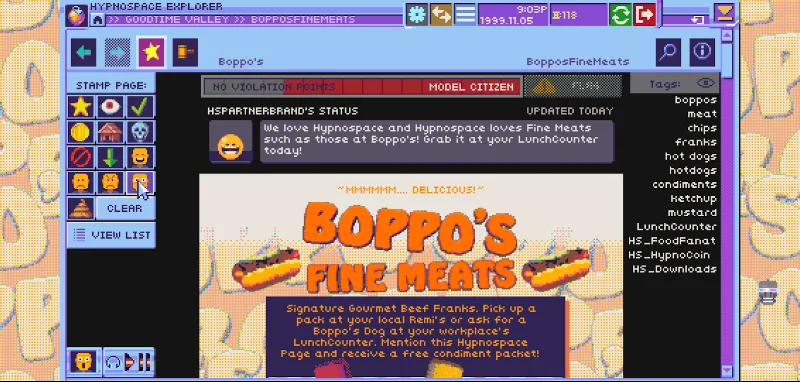 Hypnospace Outlaw captura 3