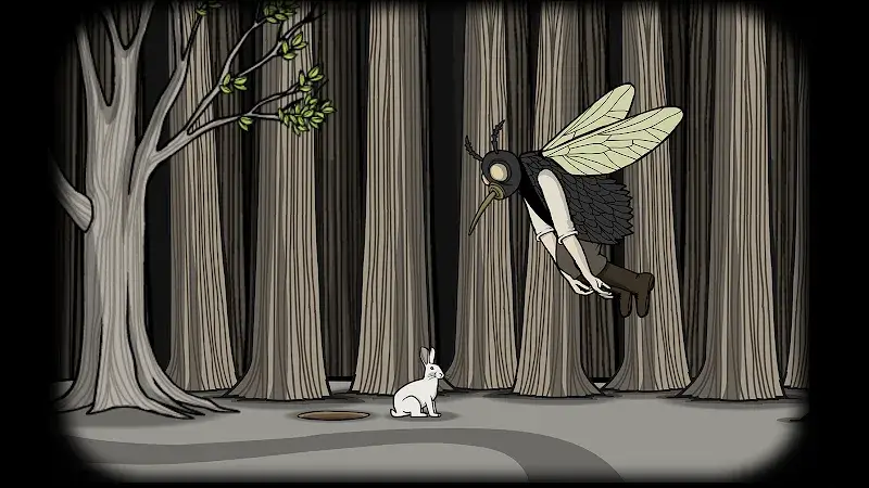 Capture d'écran du gameplay de Rusty Lake Paradise 2
