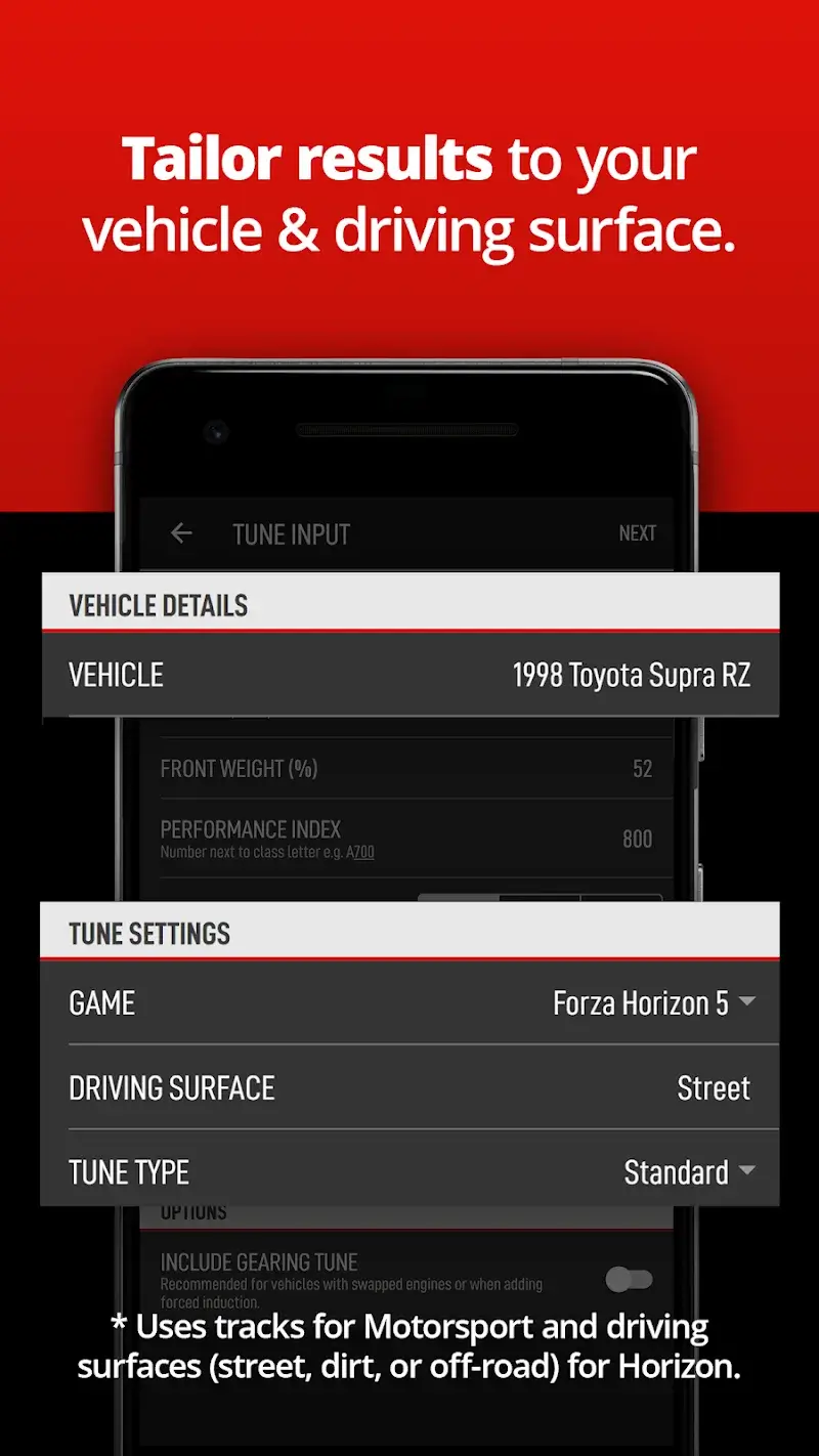 ForzaTune Pro скриншот 4