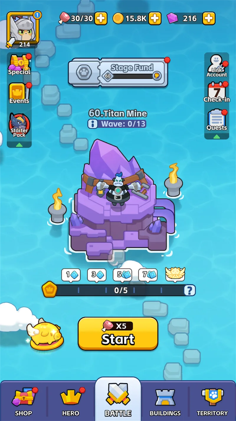 Capture d'écran du jeu Fortress Hero 4