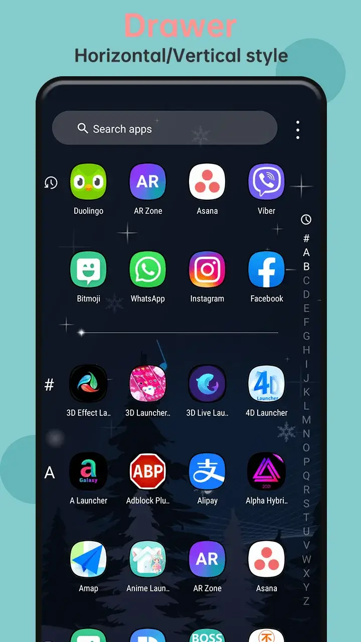 Tangkapan layar Love Launcher 3