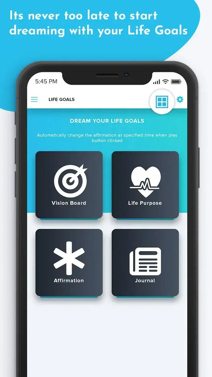 Captura de tela 2 de Life Goal Planner &Affirmation