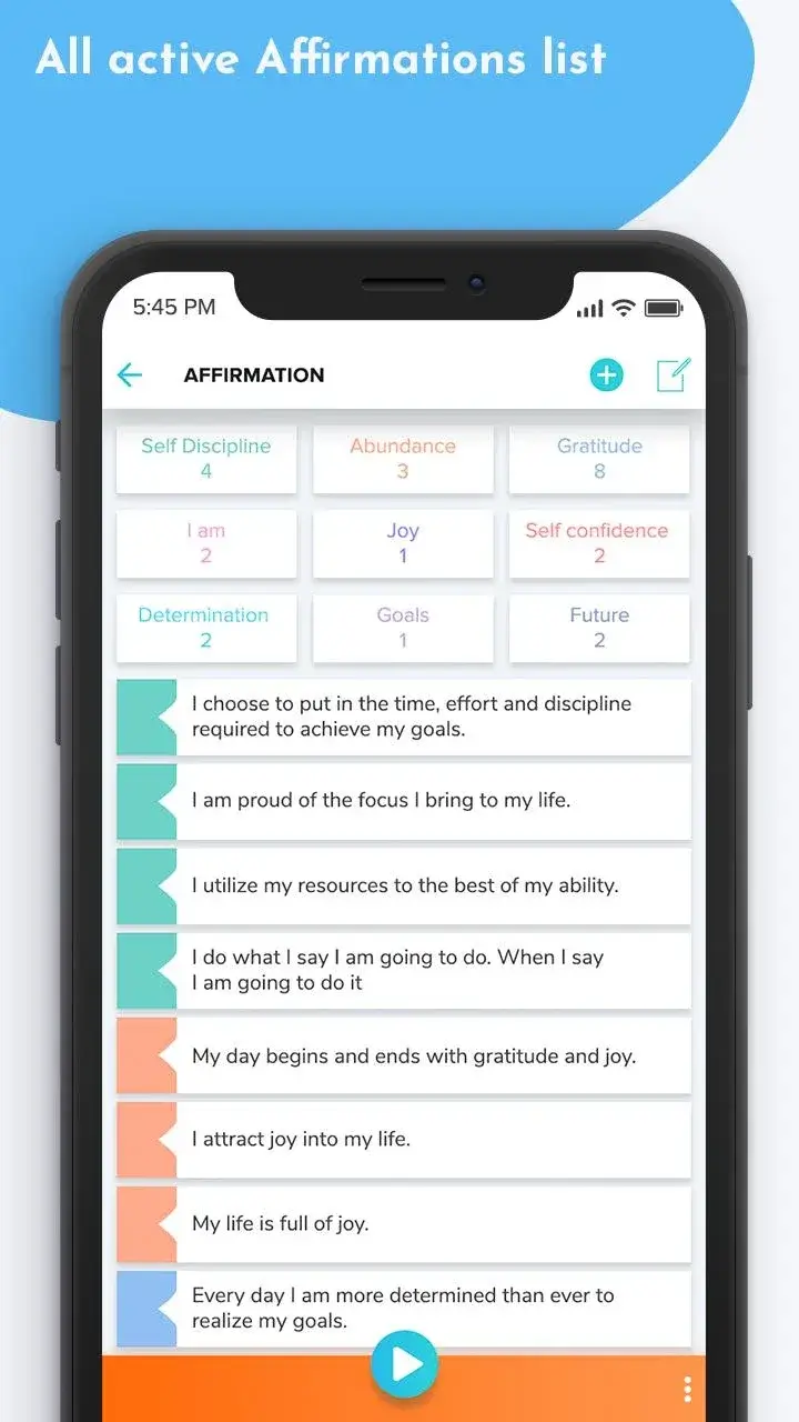 Captura de tela 6 de Life Goal Planner &Affirmation
