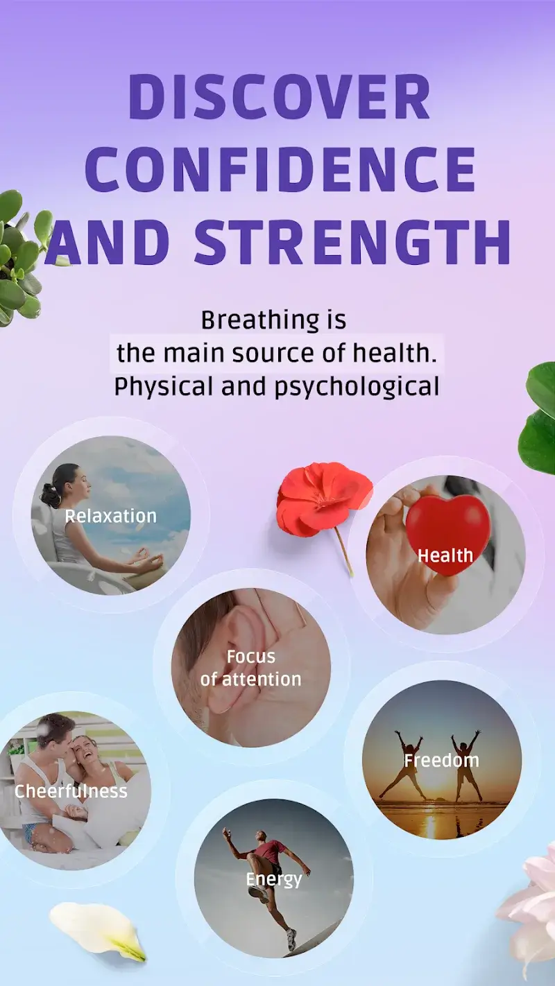 Captura de tela 4 de Pranaria - Breathing exercise
