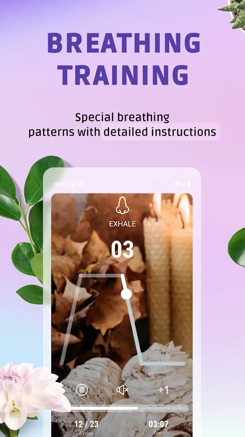 Captura de tela 5 de Pranaria - Breathing exercise
