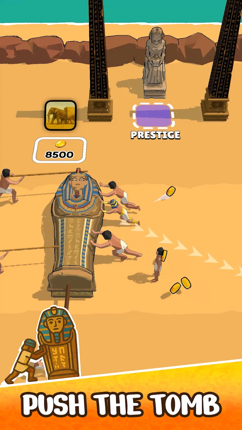 Tomb Pusher gameplay screenshot 1