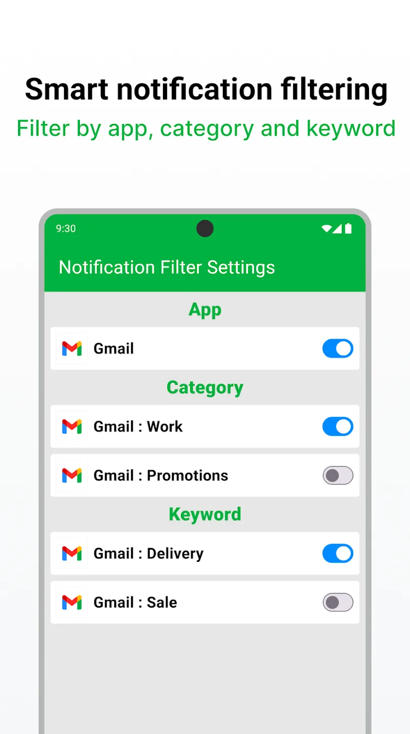 Notification History screenshot 5