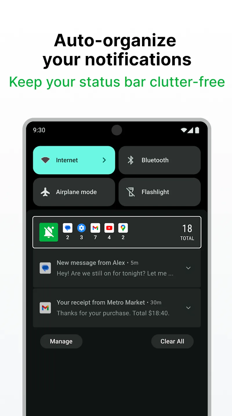 Notification History screenshot 3