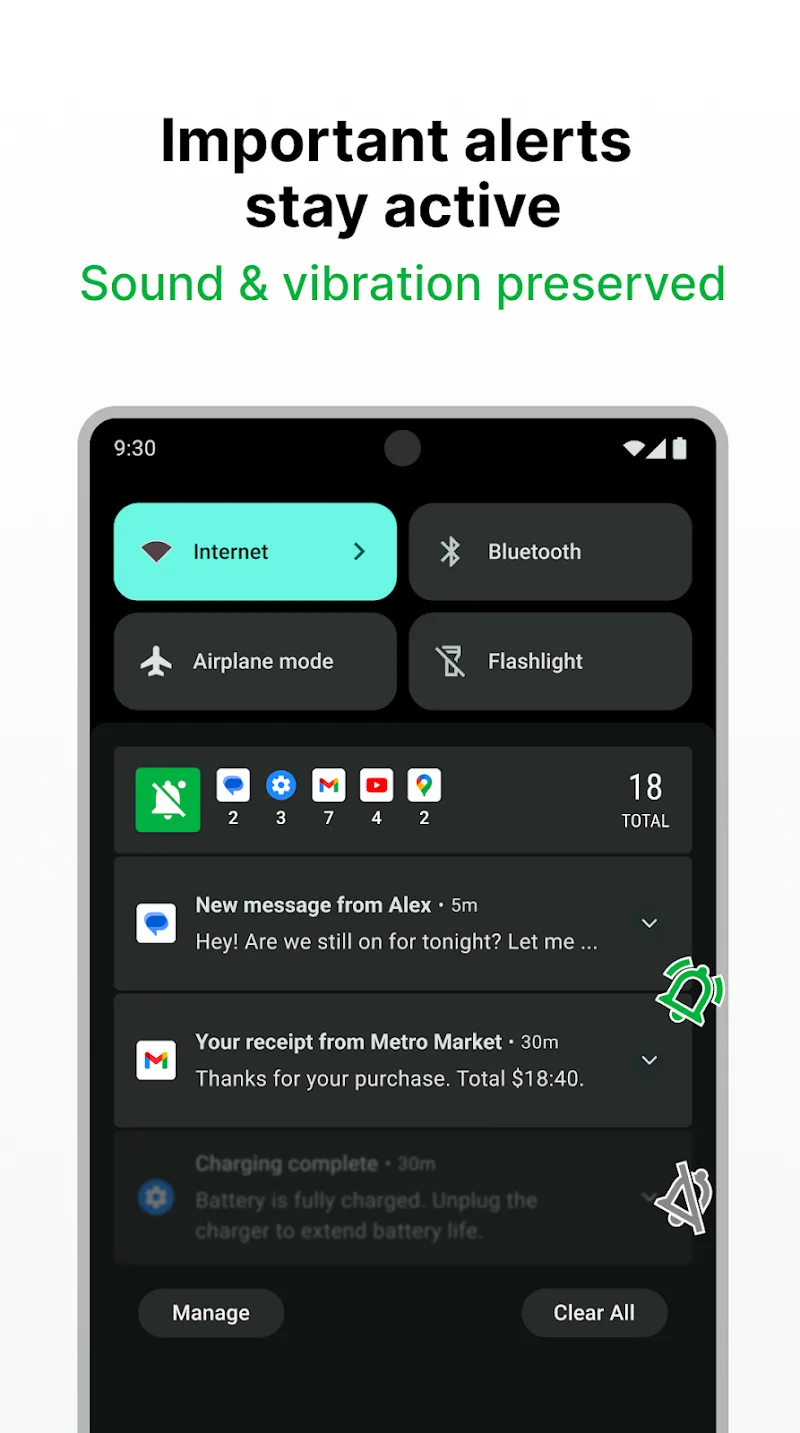 Notification History screenshot 4