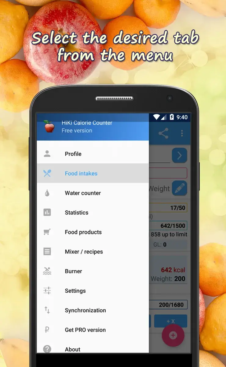 Calorie Counter HiKi captura de pantalla 3