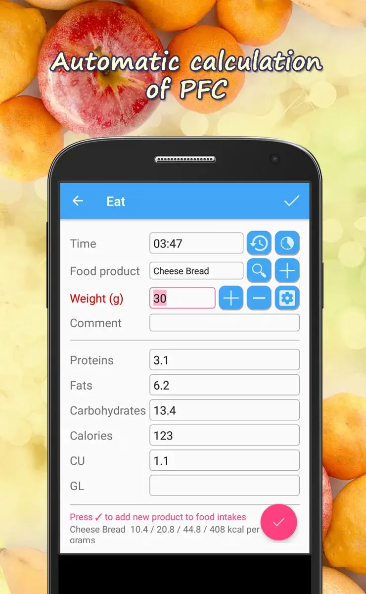 Calorie Counter HiKi captura de pantalla 2