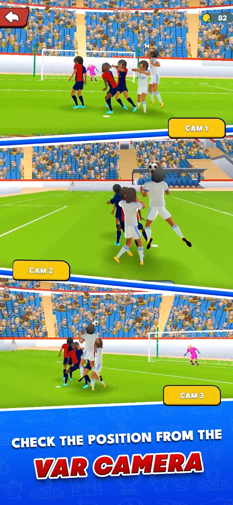 Soccer Referee Simulator 3D captura de pantalla 1