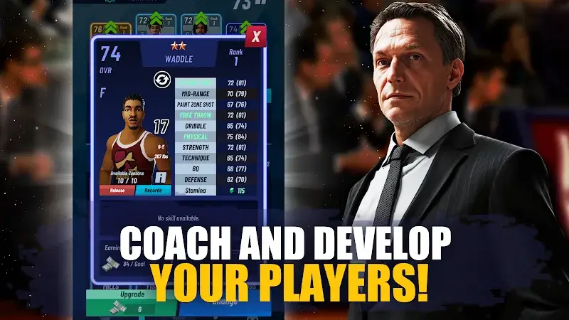Idle Basketball Manager 2025 Capture d'écran 4