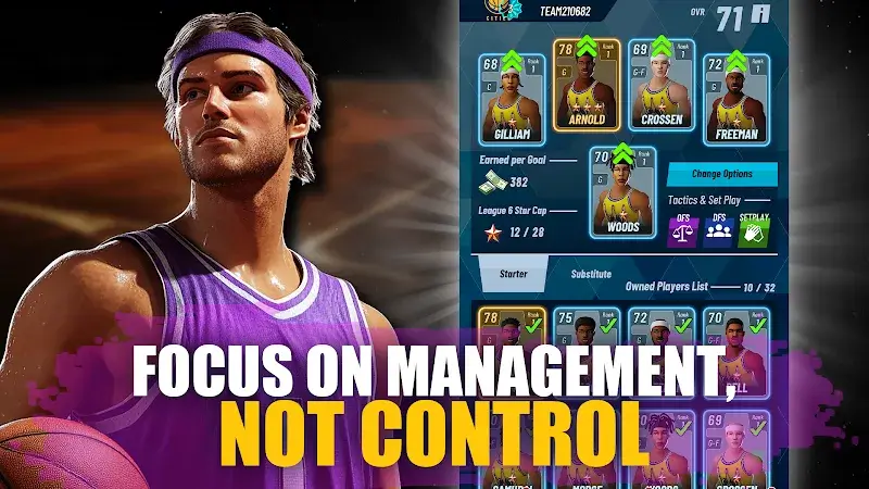 Idle Basketball Manager 2025 Capture d'écran 3