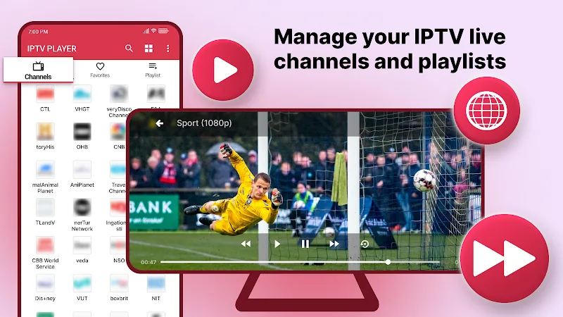 IPTV PLAYER ekran görüntüsü 1