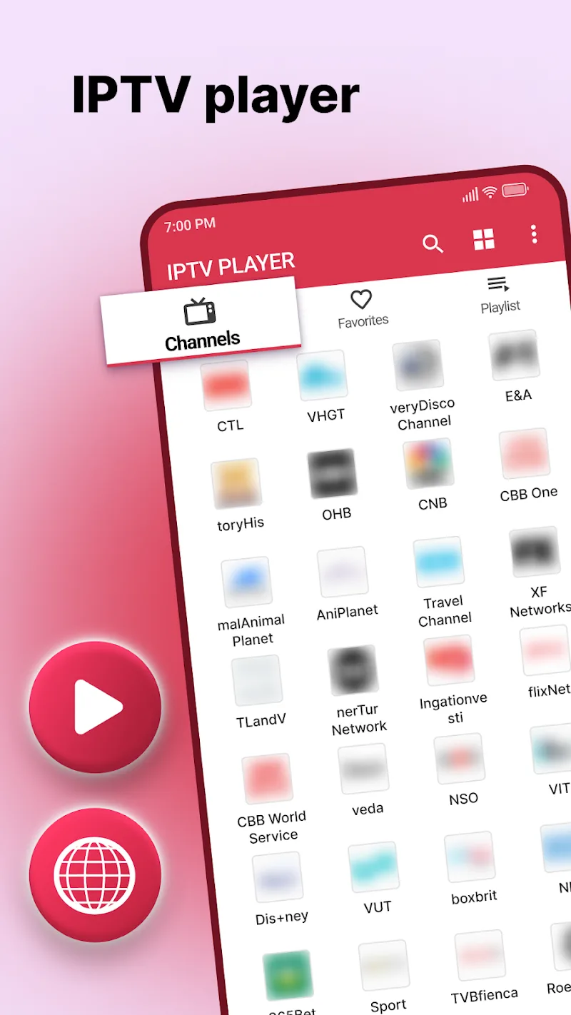 IPTV PLAYER ekran görüntüsü 2