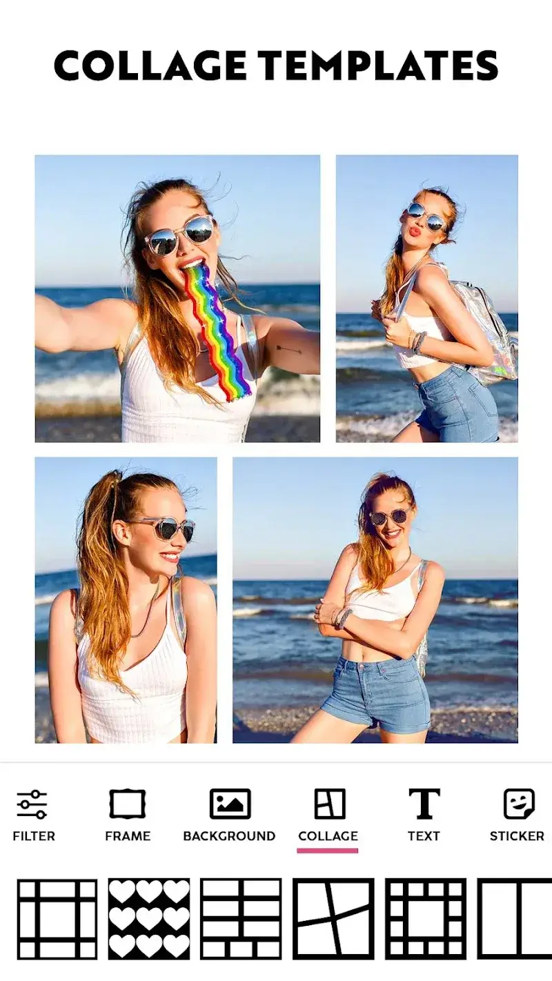 ภาพหน้าจอ Photo Collage  Maker & Editor 2