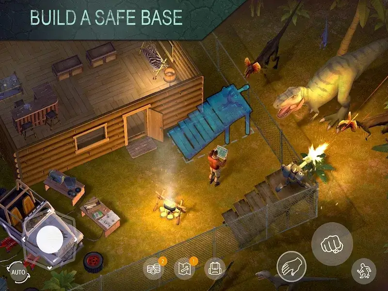Capture d'écran 4 de Jurassic Survival