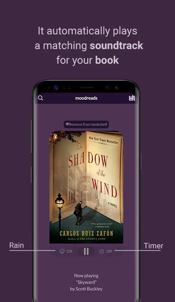 Moodreads Screenshot 2
