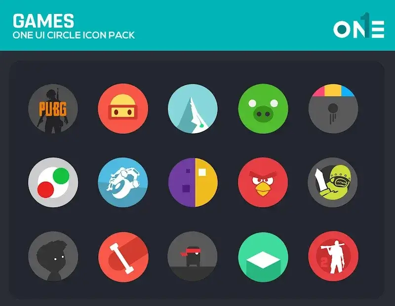 OneUI Circle Icon Pack capture d'écran 5