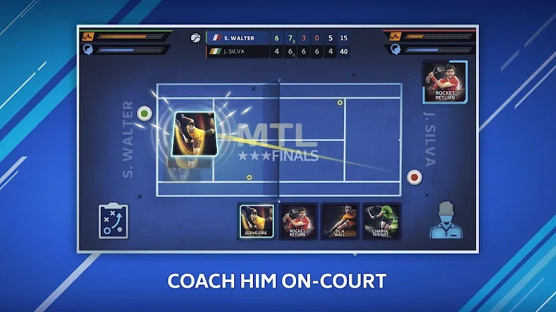 Capture d'écran Tennis Manager Mobile 4