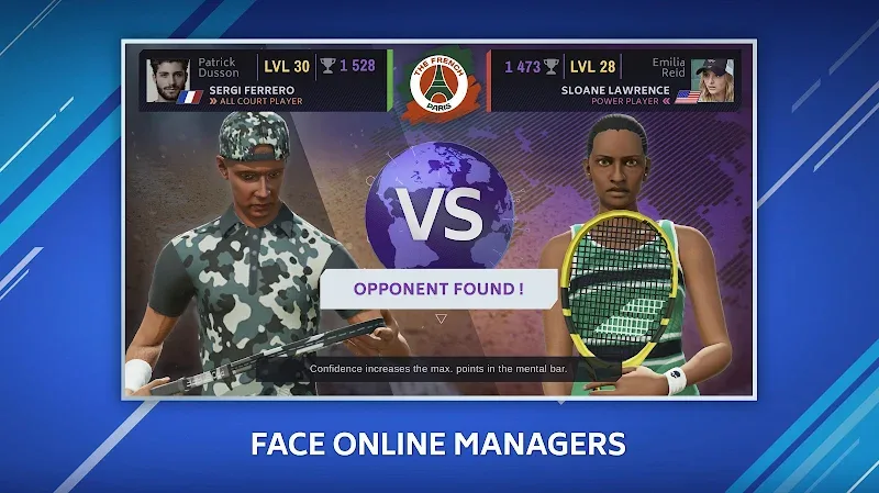 Capture d'écran Tennis Manager Mobile 6