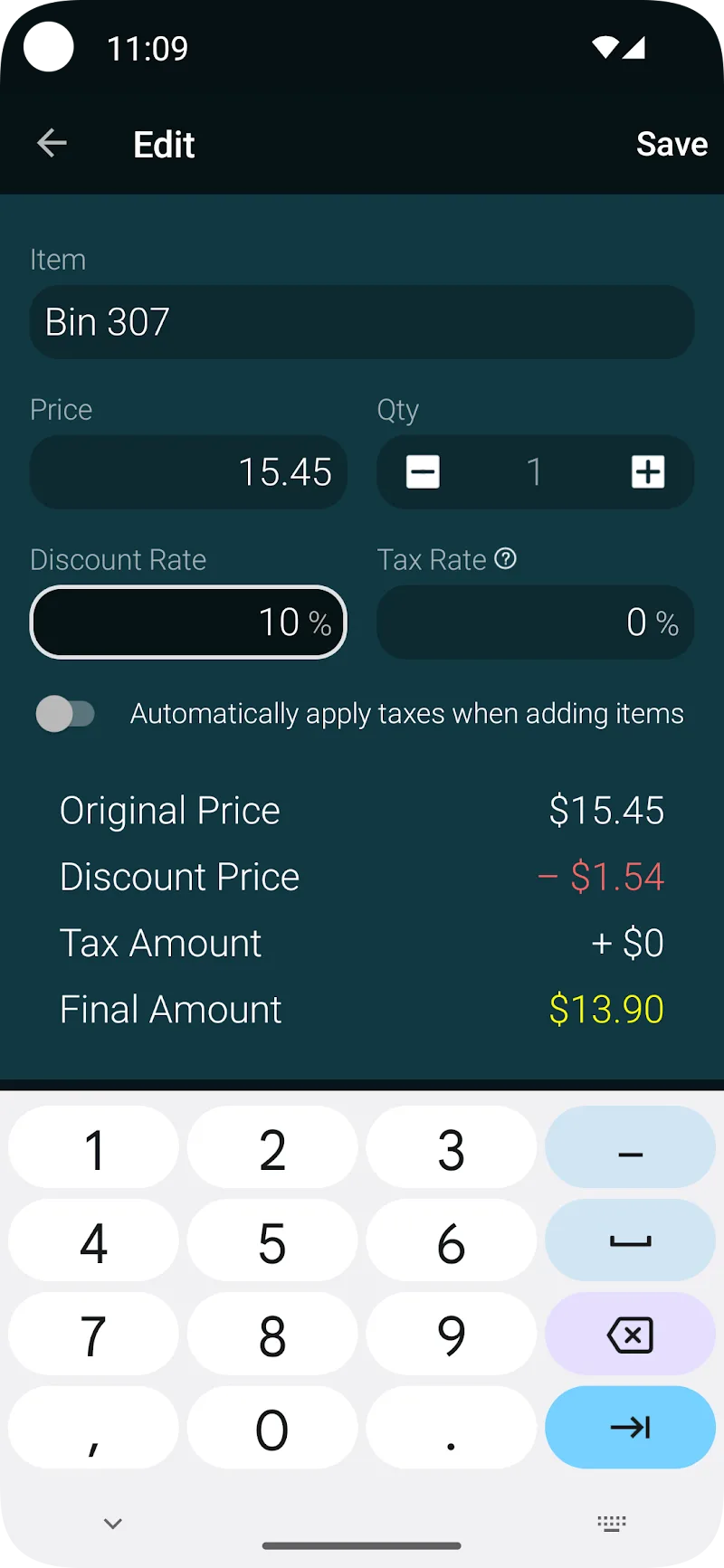 Shopping Calculator screenshot 2