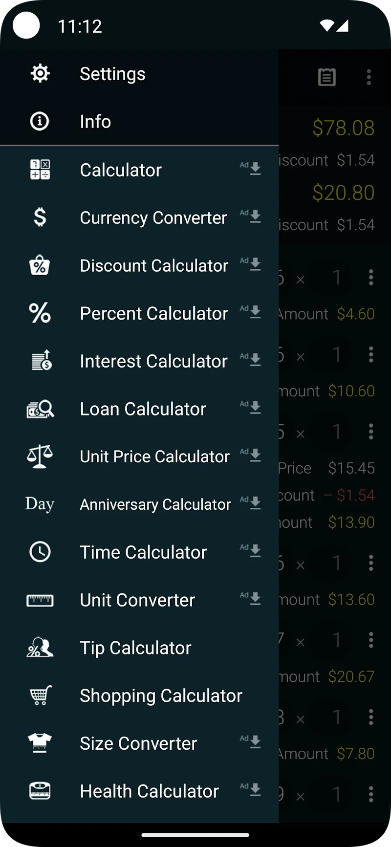 Shopping Calculator screenshot 6