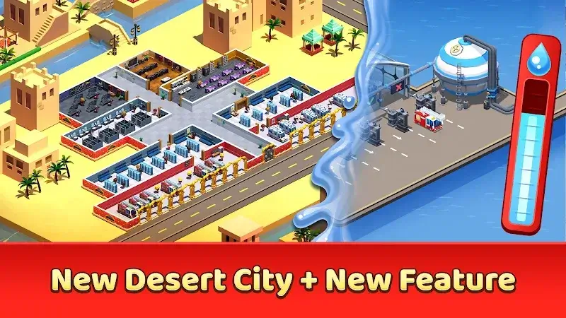 Capture d'écran 1 d'Idle Firefighter Tycoon