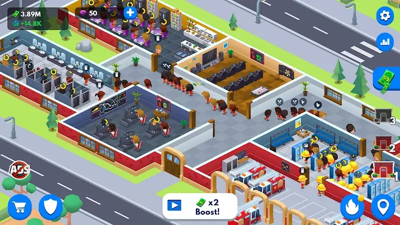 Capture d'écran 6 d'Idle Firefighter Tycoon