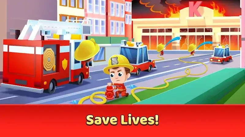 Capture d'écran 3 d'Idle Firefighter Tycoon
