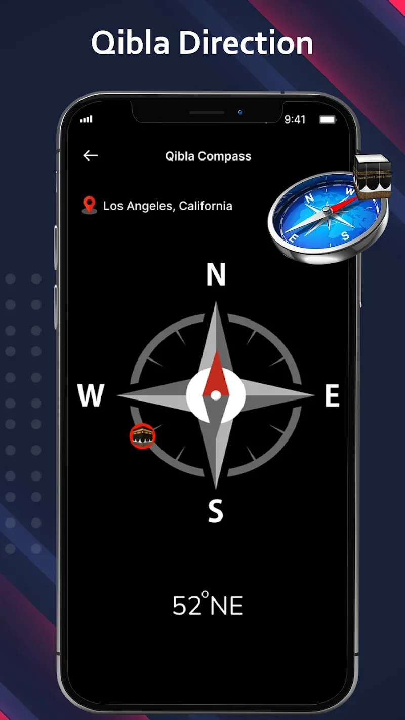 Digital Compass for Android captura de pantalla 5
