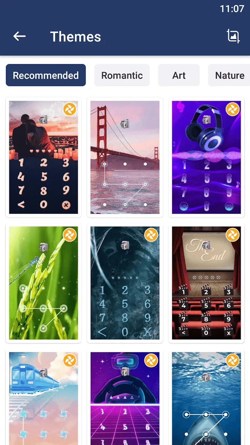 Pratinjau antarmuka AppLock 2