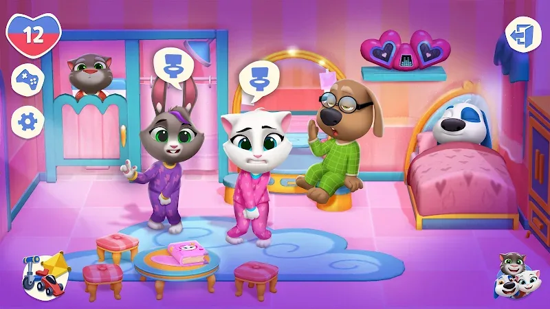My Talking Tom Friends 2 tangkapan layar 2