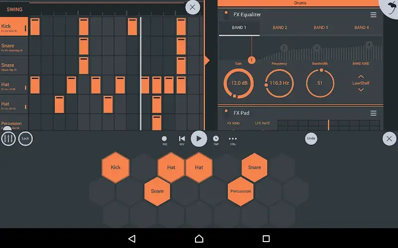 Captura de pantalla de FL STUDIO MOBILE 5