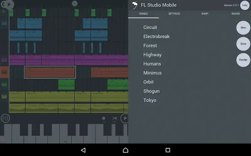 Captura de pantalla de FL STUDIO MOBILE 2