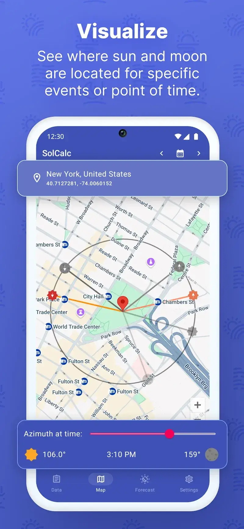 SolCalc screenshot 3