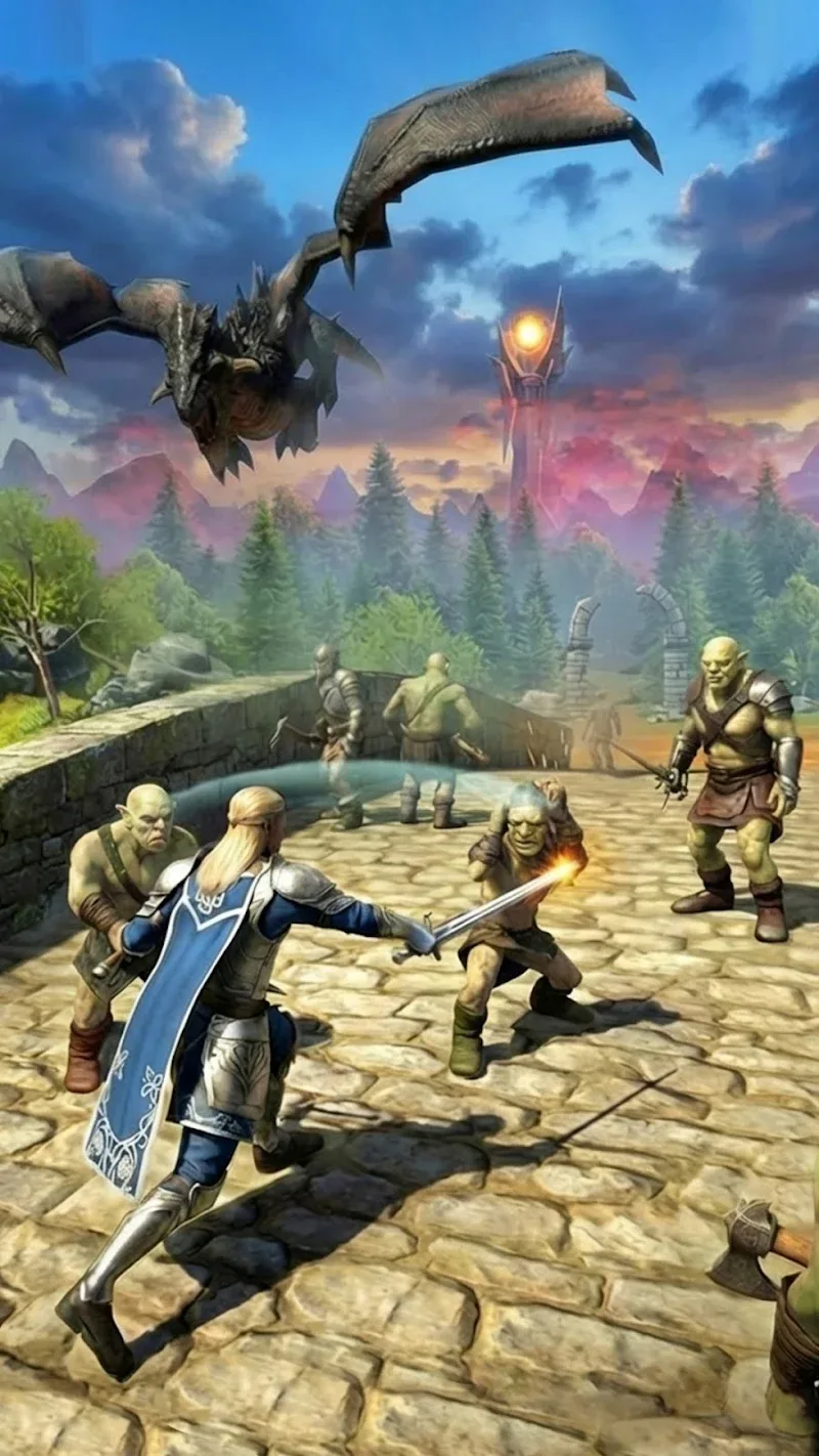 Elven Blade captura de pantalla del juego 2