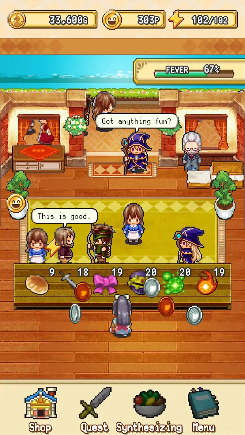Kingdom's Item Shop gameplay screenshot 1