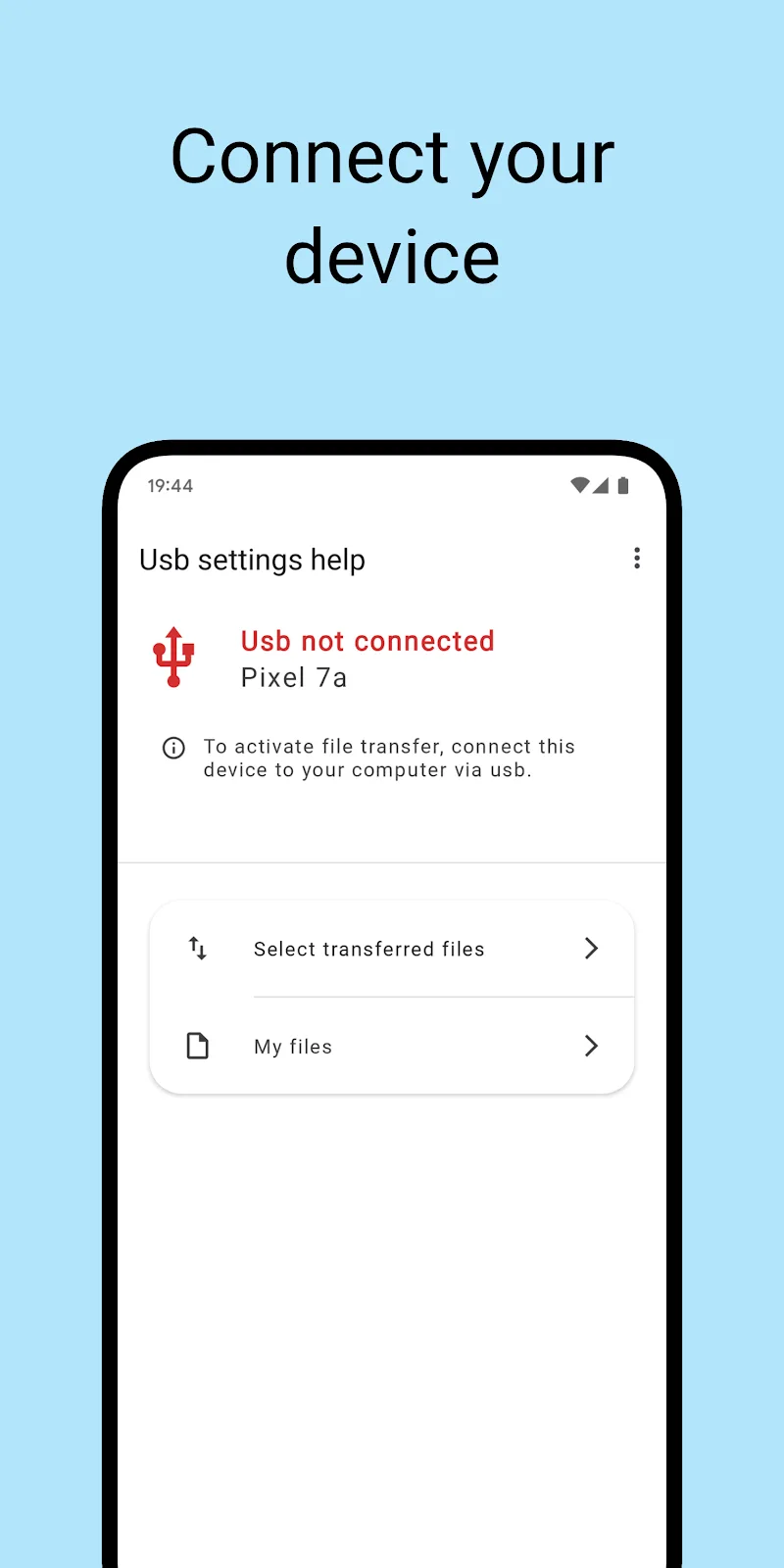 USB Setup Helper screenshot 1