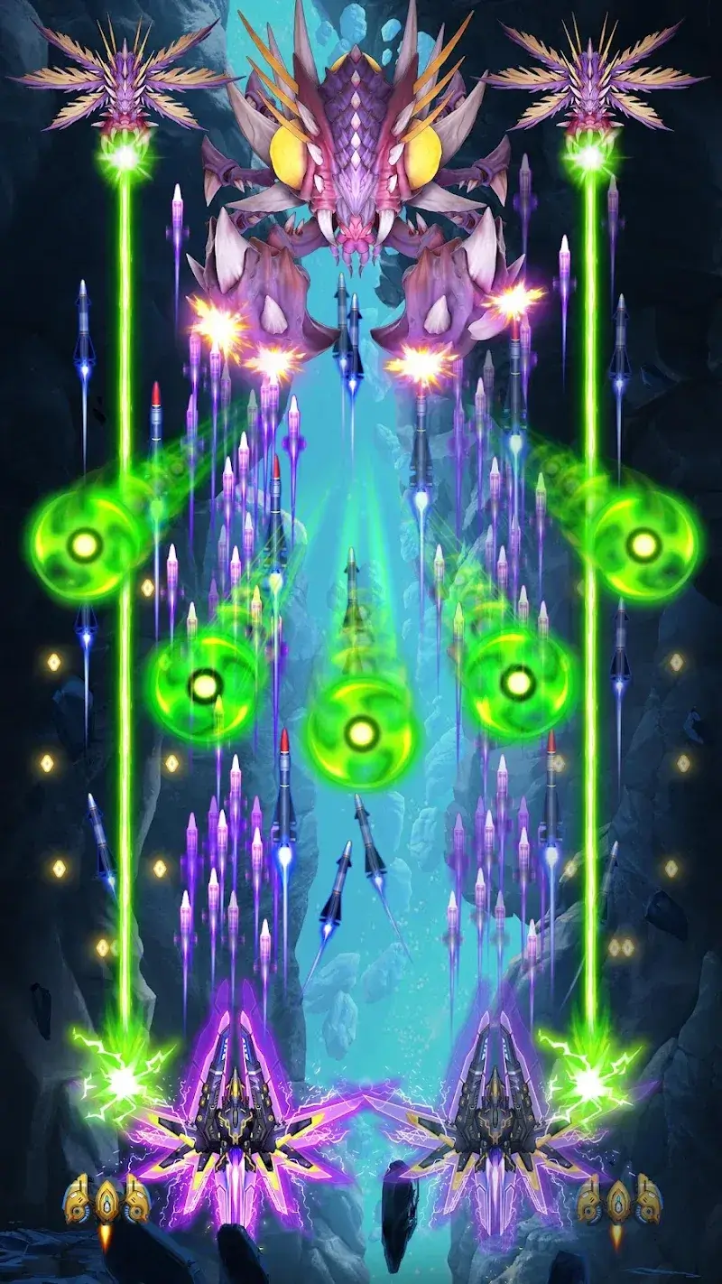 Capture d'écran Raiden Fighter 6