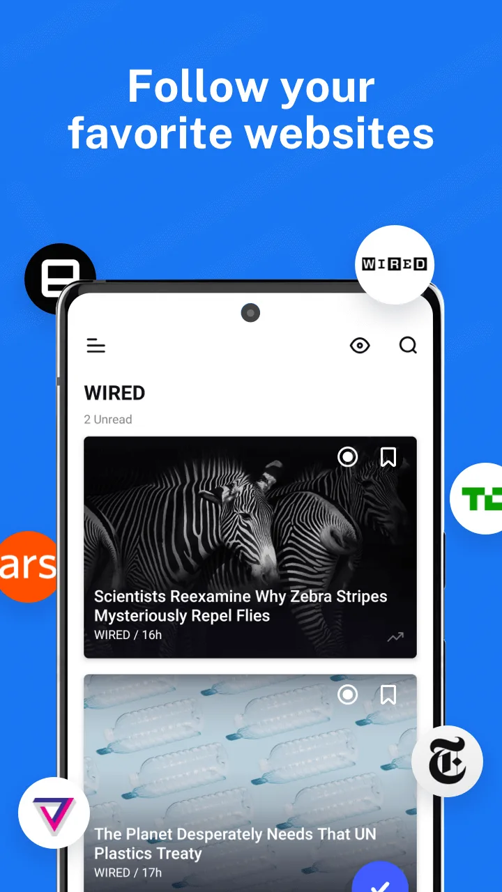 Capture d'écran Inoreader 1