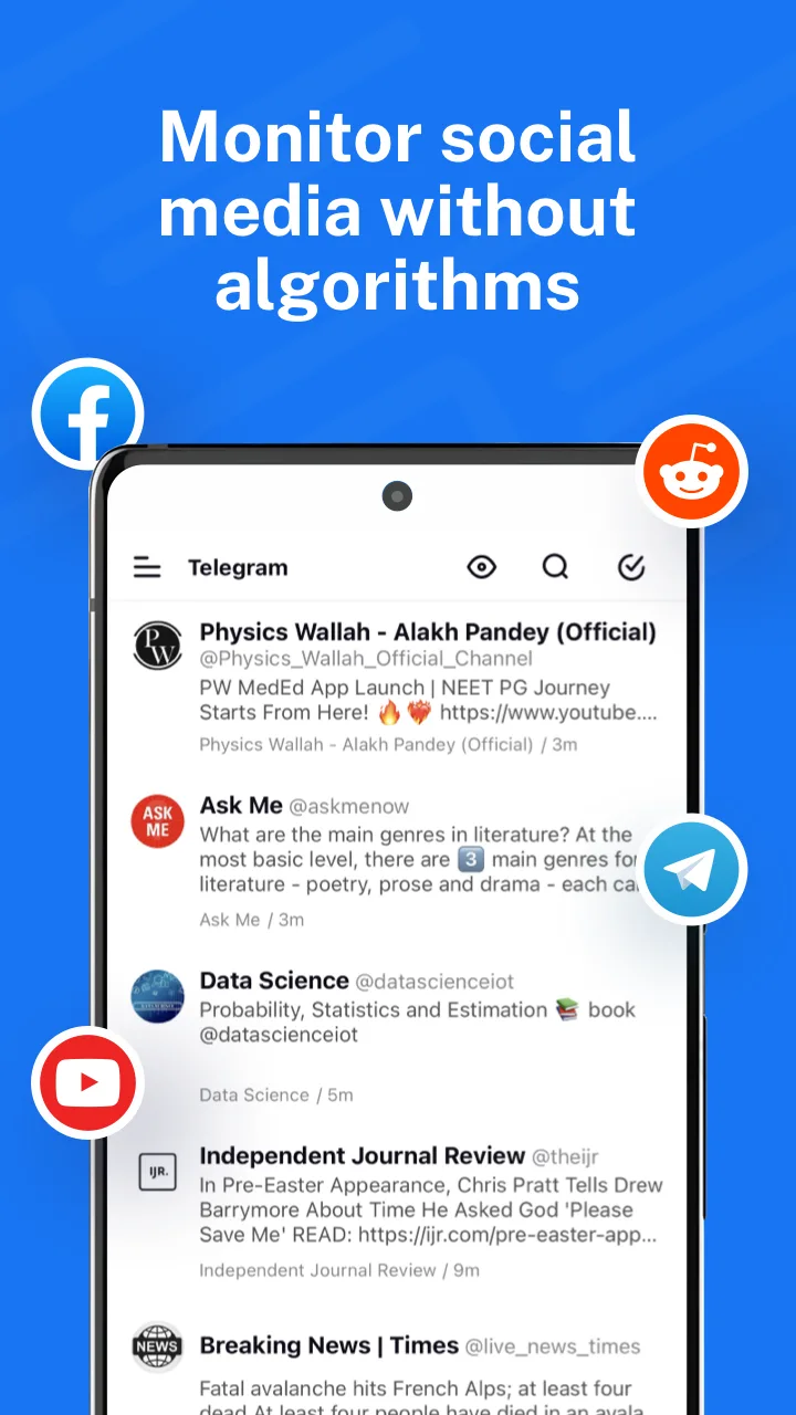 Capture d'écran Inoreader 4